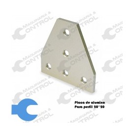 Placa T Aluminio Para Perfil 2020,3030,4040