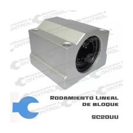 Sc20uu, Rodamiento Lineal De Bloque
