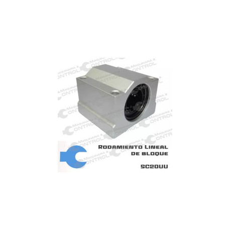 Sc20uu, Rodamiento Lineal De Bloque