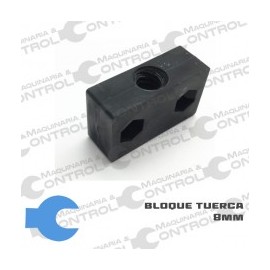 Bloque tuerca 8mm