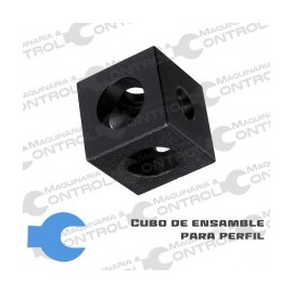 Cubo de ensamble para perfil