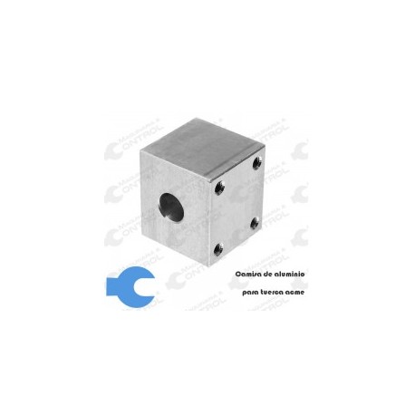 Camisa de aluminio para tuerca de husillo T8