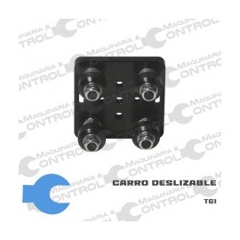 Carro deslizante con 4 Ruedas y soporte para banda V Slot 2020 xia