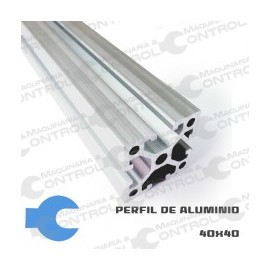 Perfil de aluminio estructural 4040