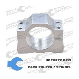 Soporte gris para router / spindel