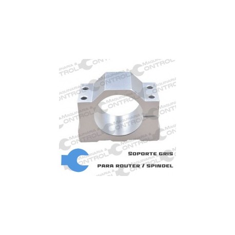 Soporte gris para router / spindel