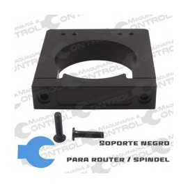 Soporte negro para router / spindel