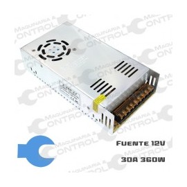 Fuente conmutada 12V, 30A