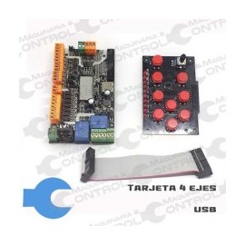 Tarjeta Controladora Cnc Usb 4 Ejes
