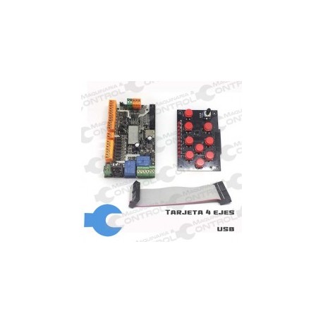 Tarjeta Controladora Cnc Usb 4 Ejes