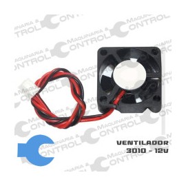 Ventilador 30x30x10mm 12v