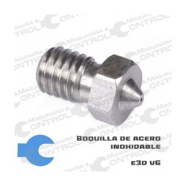 Boquilla de acero inoxidable para E3D V6