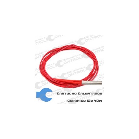 Cartucho Ceramico Calentador Calefactor 12v 40w