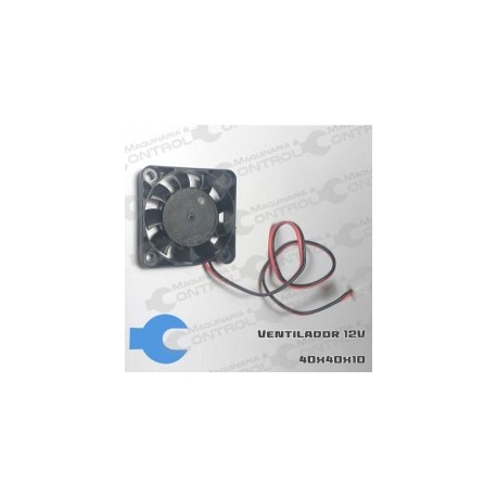 Ventilador 40x40x10mm 12v